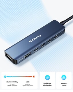 Foto 6 | Foto 6 | Estación De Acoplamiento Usb-c Con Doble Monitor 4k @60hz Hdmi - Venta Internacional.