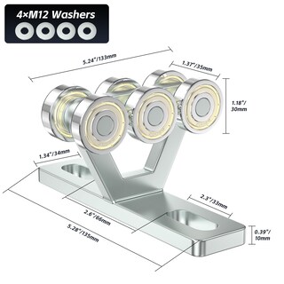 Foto 2 | Foto 2 | Carrito Elevador Sktrex De 6 Ruedas Con Rodillos Para Elevador Eléctrico - Venta Internacional.