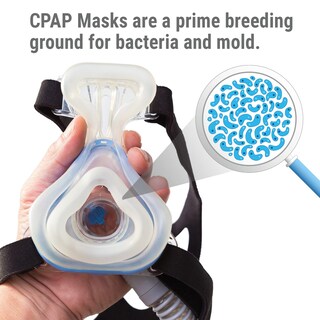Foto 4 | Foto 4 | Limpiador De Mascarillas Cpap Awow Con Fragancia Cítrica 186 Toallitas - Venta Internacional.