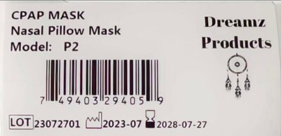 Foto 7 | Foto 7 | Kit De Reemplazo De Máscara Cpap Dreamz P10  Estilo Almohada Nasal - Venta Internacional.