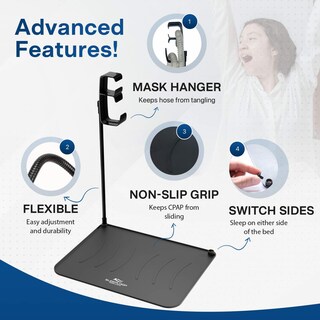 Foto 3 | Foto 3 | Soporte De Manguera Y Tubo De Cpap Para Mesita De Noche Cpap - Venta Internacional.