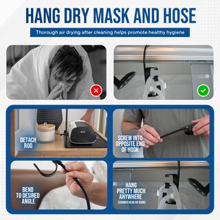 Foto 4 | Foto 4 | Soporte De Manguera Y Tubo De Cpap Para Mesita De Noche Cpap - Venta Internacional.