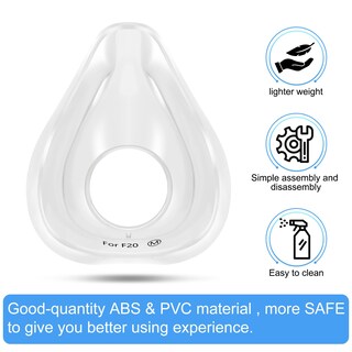 Foto 2 | Foto 2 | Cojín De Mascarilla Facial Integral De Repuesto Airfit F20 Cpap M (2) - Venta Internacional.