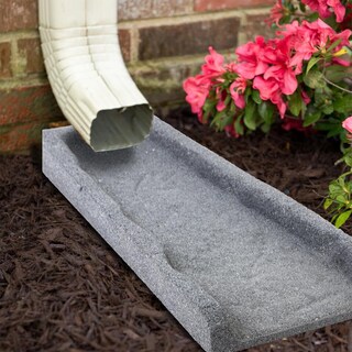 Foto 7 | Foto 7 | Caucho Antisalpicaduras Rubber Downspout Splock Paquete De 2 Canaletas Para Lluvia Color Gris - Venta Internacional.