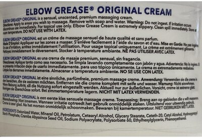 Foto 4 | Foto 4 | Tarro Original Cream Elbow Grease De 270 Ml - Venta Internacional.