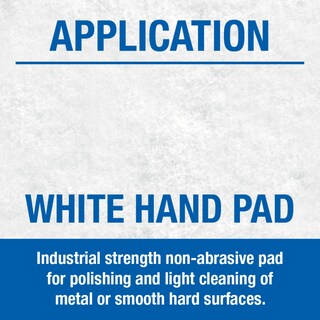 Foto 4 | Foto 4 | Almohadillas De Mano Mercer Abrasives 285wht No Tejidas Blancas (paquete De 20) - Venta Internacional.