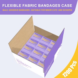 Foto 2 | Foto 2 | Bandages Dodanros - Funda De Tela Flexible (3/4 X 3 Cm 1200 Unidades) - Venta Internacional.