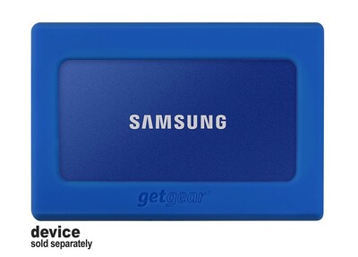 Foto 3 | Foto 3 | Protector De Silicona Para Ssd Portátil Samsung T7 T7 Touch Color Azul - Venta Internacional.