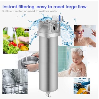 Foto 5 | Foto 5 | Carcasa De Filtro De Agua Amwater De Acero Inoxidable 10x2.5 - Venta Internacional.