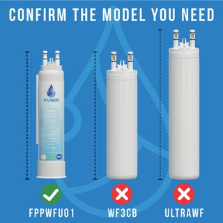 Foto 3 | Foto 3 | Filtro De Repuesto De Agua Yatker Fppwfu01 Compatible Con Paquete De 3 - Venta Internacional.
