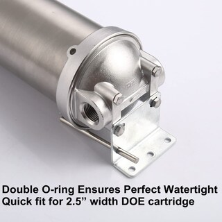 Foto 6 | Foto 6 | Carcasa De Filtro De Agua Amwater De Acero Inoxidable 10x2.5 - Venta Internacional.