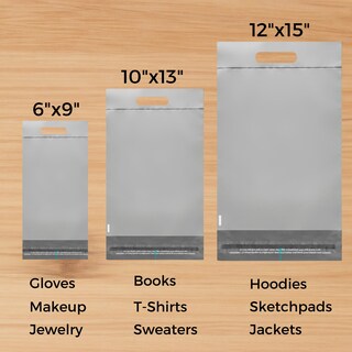 Foto 5 | Foto 5 | Bolsas Poly Mailers Donyson Frosted Para Camisetas 10 X 13 100 Unidades - Venta Internacional.