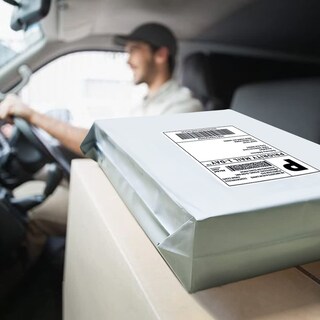 Foto 7 | Foto 7 | Sobre De Polietileno Polysells 100 Unidades 37 X 48 Cm Color Blanco X Plateado - Venta Internacional.