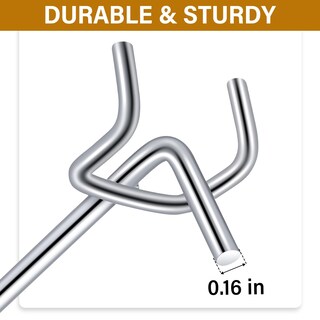 Foto 3 | Foto 3 | Ganchos De Estantería Shimeyao De Acero Inoxidable 7 Cm 100 Unidades - Venta Internacional.