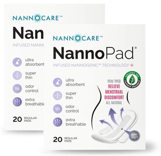 Foto 1 | Foto 1 | Almohadillas Nannopad De Higiene Femenina Para Mujer 2 Unidades 20 Unidades - Venta Internacional.