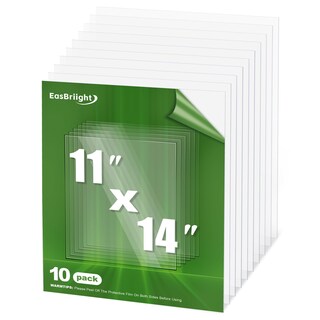 Foto 1 | Foto 1 | Láminas De Plexiglás Y Pet Easbright Paquete De 10 Unidades 11 X 14 Pulgadas 1 Mm De Grosor - Venta Internacional.