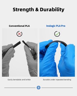 Foto 3 | Foto 3 | Filamento Para Impresora 3d Inslogic Pla Pro De 1 75 Mm Y 2 2 Kg X 2 - Venta Internacional.