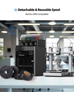 Foto 6 | Foto 6 | Filamento Para Impresora 3d Inslogic Pla Pro De 1 75 Mm Y 2 2 Kg X 2 - Venta Internacional.