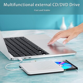 Foto 2 | Foto 2 | Unidad Externa De Cd/dvd Dainty Para Portátil Usb 3.0 Windows/mac - Venta Internacional.