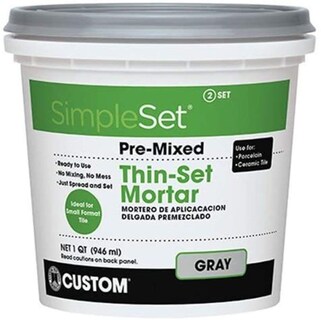 Foto 1 | Foto 1 | Mortero Fino Premezclado Custom Bldg Products Simpleset 1l - Venta Internacional.