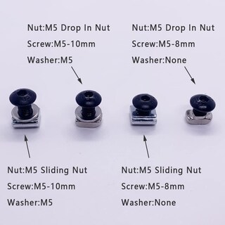 Foto 4 | Foto 4 | Kit De Tornillos T-nuts Jcspbyl Para Aluminio 2020 2040 8020 - Venta Internacional.