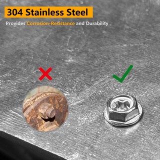 Foto 2 | Foto 2 | Tornillos Autorroscantes Allkeen De Acero Inoxidable 304 #8 X 12 Mm - Venta Internacional.