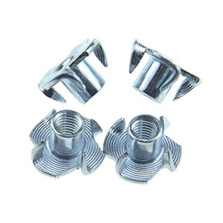 Foto 1 | Foto 1 | Tuerca Para Persiana T-nut Odinest M6 X 10 Mm 4 Puntas Acero Al Carbono - Venta Internacional.