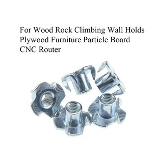 Foto 7 | Foto 7 | Tuerca Para Persiana T-nut Odinest M6 X 10 Mm 4 Puntas Acero Al Carbono - Venta Internacional.