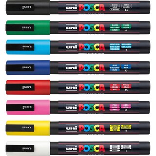 Foto 1 | Foto 1 | Marcador De Pintura Uniball Posca A Base De Agua Para Todas Las Superficies - Venta Internacional.