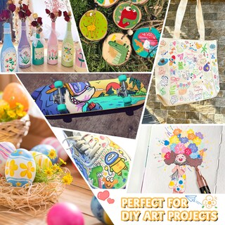 Foto 5 | Foto 5 | Bolígrafos De Pintura Acrílica Art+soul 72 Colores Paquete De 36 Unidades Punta Doble - Venta Internacional.