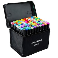 Marcadores De Alcohol Salaheyo 80 Colores Para Pintar Y Dibujar - Venta Internacional.