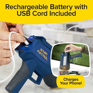 Foto 4 | Foto 4 | Spotlight Star Patrol Mega-bright Recargable Con 10 Modos - Venta Internacional.