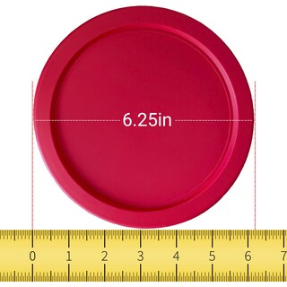 Foto 2 | Foto 2 | Tapas De Repuesto Para Recipientes Pyrex De Vidrio Para Almacenamiento De Alimentos De 4 Tazas - Venta Internacional.