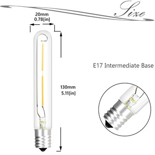 Foto 4 | Foto 4 | Bombilla Led Para Electrodomésticos Bonlux T6.5 2 W E17 Base Intermedia - Venta Internacional.