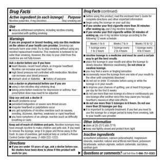 Foto 4 | Foto 4 | Pastilla De Nicotina Polacrilex Goodsense Mini 4 Mg Menta 135 Unidades - Venta Internacional.