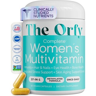 Foto 1 | Foto 1 | Multivitamínico The Orfy Complete Daily Women 60 Cápsulas Veganas - Venta Internacional.