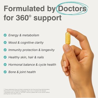 Foto 3 | Foto 3 | Multivitamínico The Orfy Complete Daily Women 60 Cápsulas Veganas - Venta Internacional.