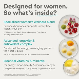 Foto 6 | Foto 6 | Multivitamínico The Orfy Complete Daily Women 60 Cápsulas Veganas - Venta Internacional.