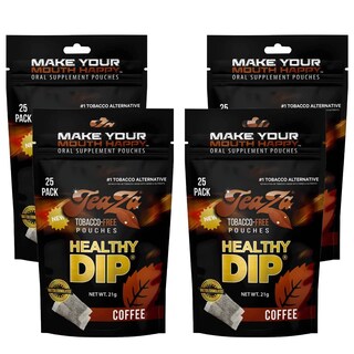Foto 1 | Foto 1 | Bolsitas De Tabaco Sin Tabaco Teaza Energy Coffee Flavor (paquete De 4) - Venta Internacional.