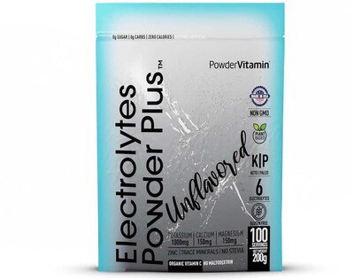 Foto 1 | Foto 1 | Electrolitos En Polvo Powervitamin Sin Sabor 100 Porciones - Venta Internacional.