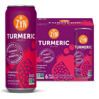 Foto 1 | Foto 1 | Wellness Drink Zyn  Cúrcuma  Granada Y Arándano  200 Ml (paquete De 6) - Venta Internacional.