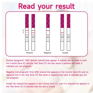 Foto 3 | Foto 3 | Tiras De Prueba De Embarazo Amazewell Hcg Home Early Detection X50 - Venta Internacional.