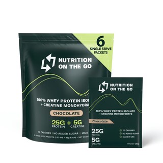 Foto 1 | Foto 1 | Proteína En Polvo Nutrition On The Go Whey Chocolate 150 G X6 - Venta Internacional.
