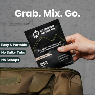 Foto 5 | Foto 5 | Proteína En Polvo Nutrition On The Go Whey Chocolate 150 G X6 - Venta Internacional.