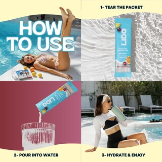 Foto 4 | Foto 4 | Paquetes De Electrolitos En Polvo Lido Tropical Punch 28 Barras - Venta Internacional.