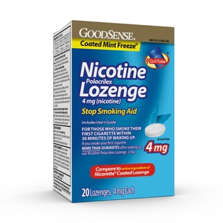 Foto 1 | Foto 1 | Pastillas De Nicotina Polacrilex Con Revestimiento Good Sense Menta Helada 4 Mg - Venta Internacional.