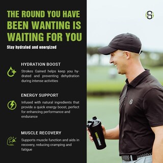 Foto 2 | Foto 2 | Electrolitos Hidratantes En Polvo Strokes Gained Golf Lemon Lime - Venta Internacional.