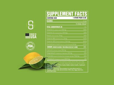 Foto 4 | Foto 4 | Electrolitos Hidratantes En Polvo Strokes Gained Golf Lemon Lime - Venta Internacional.