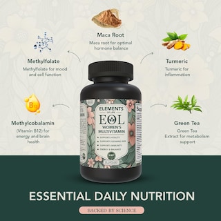 Foto 6 | Foto 6 | Multivitamínico Elements Of Life Para Mujeres Con Metil Folato 60 Cápsulas - Venta Internacional.