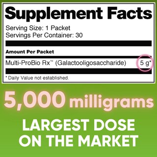 Foto 6 | Foto 6 | Sirope De Fibra Prebiótica Prenutra De Alta Potencia Gos 5g 30 Serv - Venta Internacional.